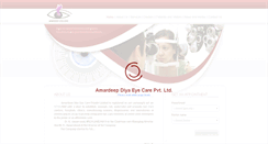 Desktop Screenshot of amardeepdiyaeyecare.com