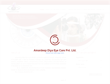 Tablet Screenshot of amardeepdiyaeyecare.com